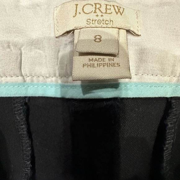 J Crew black Winnie pant in stretch cotton, size 8 - Picture 3 of 4